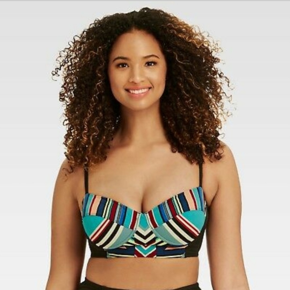 Beach Betty striped top